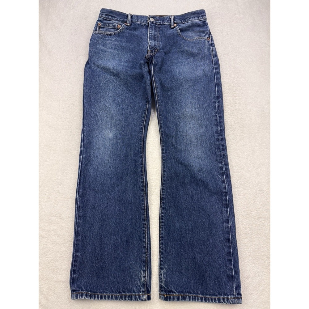 Levis 517 Jeans Mens 34x30 Blue Denim Bootcut Cowboy Western‎ Y2K
